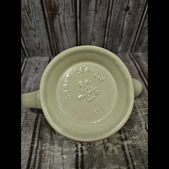 Pfaltzgraff Heirloom Gravy Boat Server #436 Retired Vintage Flower Pattern - Picture 5 of 6